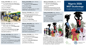 Flyer WGT-Studientage